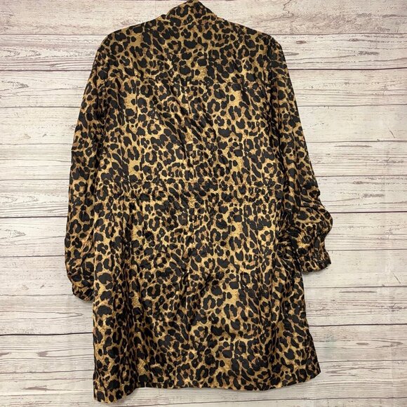 Ci Sono LA Outerwear Leopard Print Rain Jacket Large - Picture 7 of 7